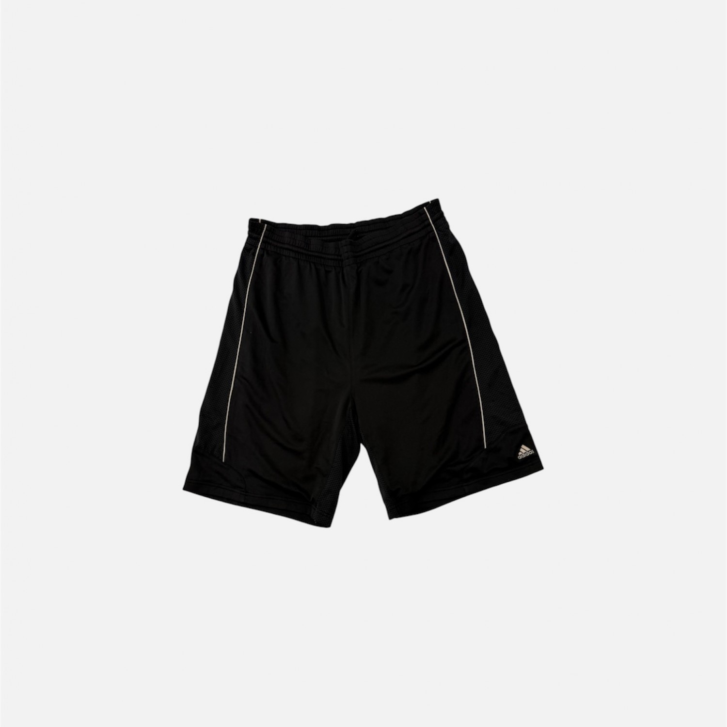 Adidas Αθλητική Βερμούδα Μαύρη με Λευκές Λεπτομέρειες
